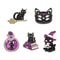 Punk Witch Skull Ghost Enamel Pin Brooch Set Cartoon Frog Black Bird Lapel Badge For Clothes Bags J 8