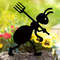 2 HelloYoung Metal Art Ants Gardening Ornaments Yard  Backyard Decor Stakes 1