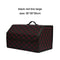 Car Trunk Organizer Box Large Capacity PU Leather Folding Storage Bag For Auto MultiUse Tools Emerg 12