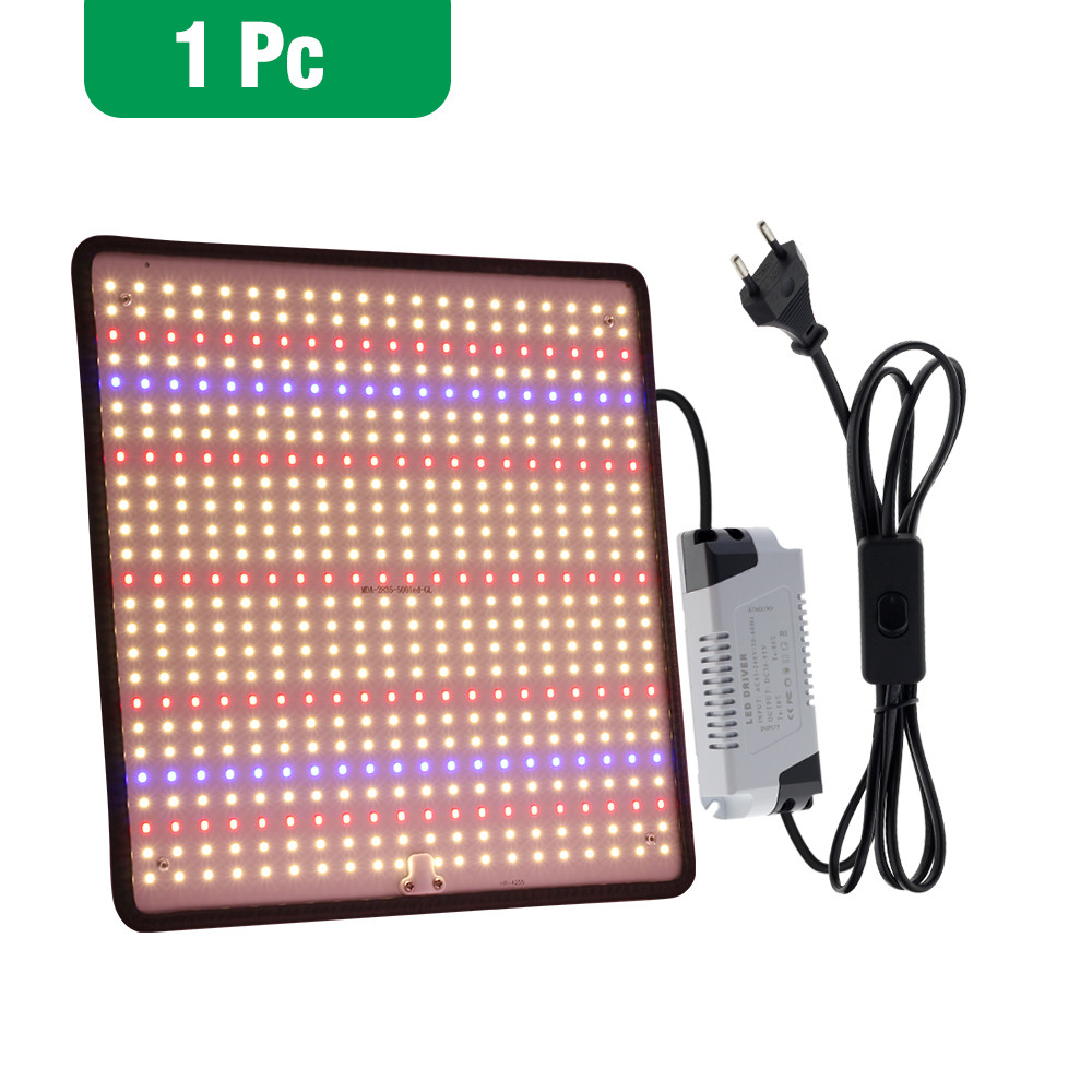 LED Grow Light Full Spectrum Phyto Lamp AC85240V 40W For Indoor Grow Tent Plants Growth Light 6
