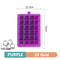 Large Silicone Ice Cube Mold Grid Big Ice Tray For Giant Jumbo Cubes Food Grade NonStick Freezer S 10