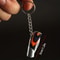 Portable Small Blade Camping Keychain Folding Pocket Knife With Stainless Steel Key Chains Rings K 5