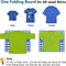 Durable Plastic Clothes Folding Board Easy Fast Laundry Organizer For Kids Shirts And Home Storag 3