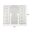 Durable Plastic Clothes Folding Board Easy Fast Laundry Organizer For Kids Shirts And Home Storag 9