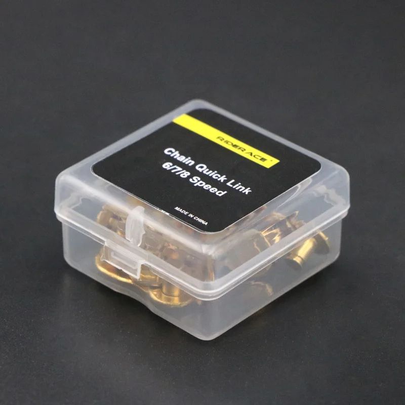 5 Pair Bicycle Chain Link Connector Joints  Magic Buttons Quick Master Links For Mountain Bike 4