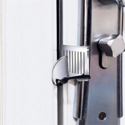 stainless steel door lock stopper, anti-theft security blocker for home privacy, hotel & travel safety