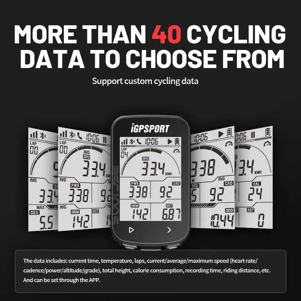 BSC100S GPS Bike Computer  Wireless Speedometer Cycling Odometer  Digital Stopwatch For Bicycles 3
