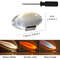 Eye Of The Sky Crystal Table Lamp Italian Designer LED Night Projector For Modern Home  Bedroom Lig 5
