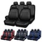 Universal Quilted PU Leather Car Seat Covers For SUV Sedan Truck Waterproof 5Seat Full Surround Pro 0