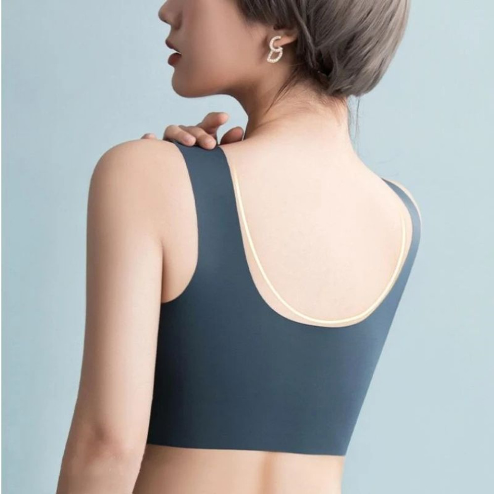 Women Sexy Sports Bra Seamless Elastic Shockproof Yoga Underwear Fitness Bralette Vest Breathable P 1