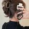 Elegant Square Hair Claw Clip For Women Lightweight Fashionable Hair Styling 1