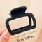 Elegant Square Hair Claw Clip For Women Lightweight Fashionable Hair Styling 3