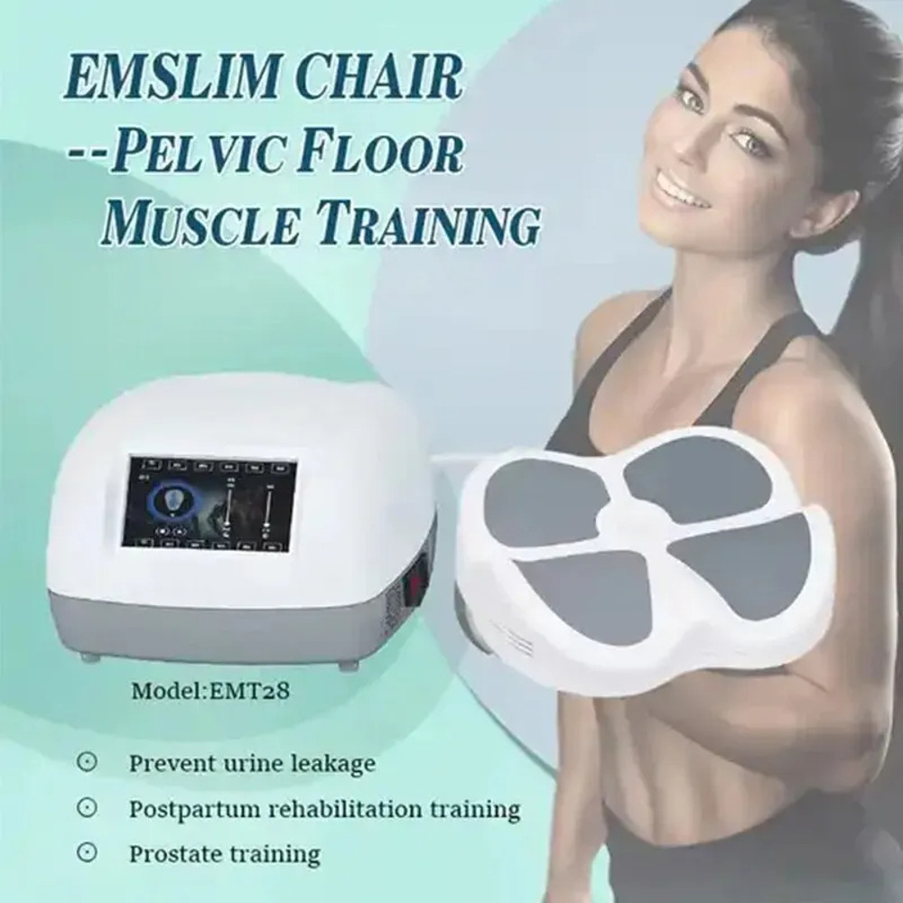 Postpartum EMS Pelvic Floor Repair Chair Incontinence Kegel Muscle Training Machine 3