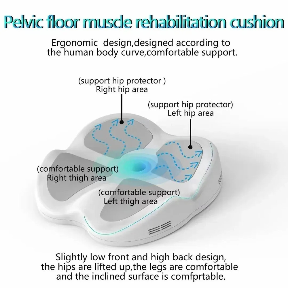 Postpartum EMS Pelvic Floor Repair Chair Incontinence Kegel Muscle Training Machine 4