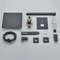 Rain Waterfall Black Concealed Shower Faucet Set With Tub Spout Embedded Bathroom Shower System Wal