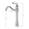 Modern Nickel Brushed Sink Faucet Single Handle Swivel Spout Basin Mixer Tap For Bathroom Deck Moun 5
