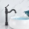 Modern Nickel Brushed Sink Faucet Single Handle Swivel Spout Basin Mixer Tap For Bathroom Deck Moun 6