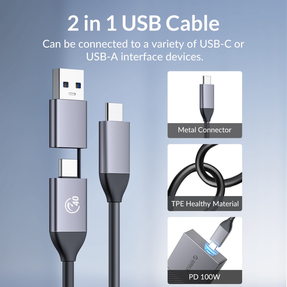 20Gbps M2 SSD Enclosure USB4 NVMe Aluminum Case Thunderbolt 34 USBC Compatible For UltraFast Data 3