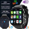 4GB RAM 64GB ROM Smart Watch For Men GPS Dual Camera Heart Rate Monitor Waterproof Sports Smartwatc 4