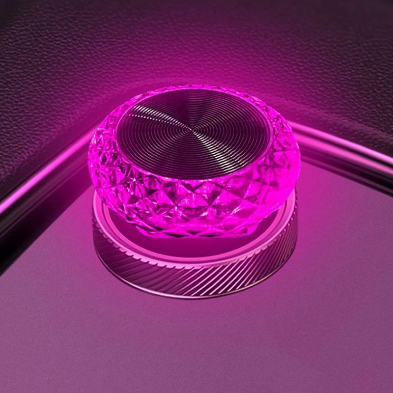 Portable Car USB Ambient Light Mini LED Decorative Atmosphere Lamp For Auto Interior  Computer Play 7