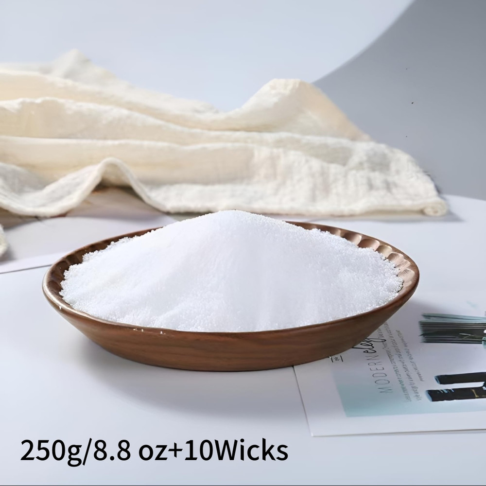 DIY Sand Candle Kit Refillable Wax Sand With Wicks For Halloween Christmas  Home Decor 7