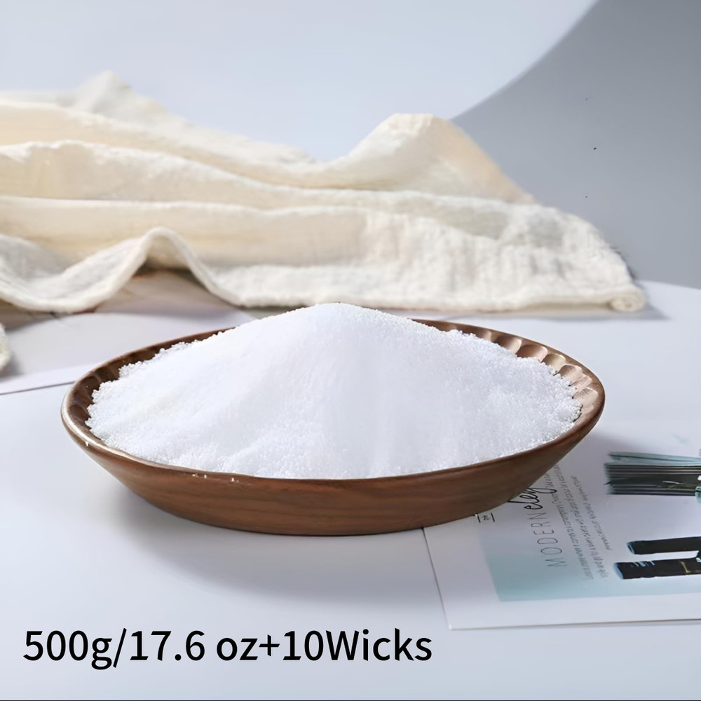 DIY Sand Candle Kit Refillable Wax Sand With Wicks For Halloween Christmas  Home Decor 8