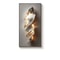 Minimally Abstract Entrance Decoration Painting With High End Relief LED Wall Lamp Hanging Room De 1