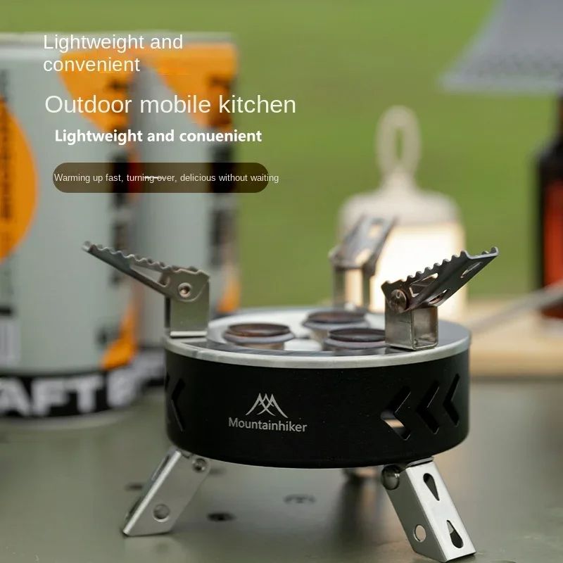 Portable Camping Gas Stove Tourist Burner Cookware For Outdoor Cooking Picnic BBQ Hiking Adventure 1