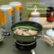 Portable Camping Gas Stove Tourist Burner Cookware For Outdoor Cooking Picnic BBQ Hiking Adventure 2
