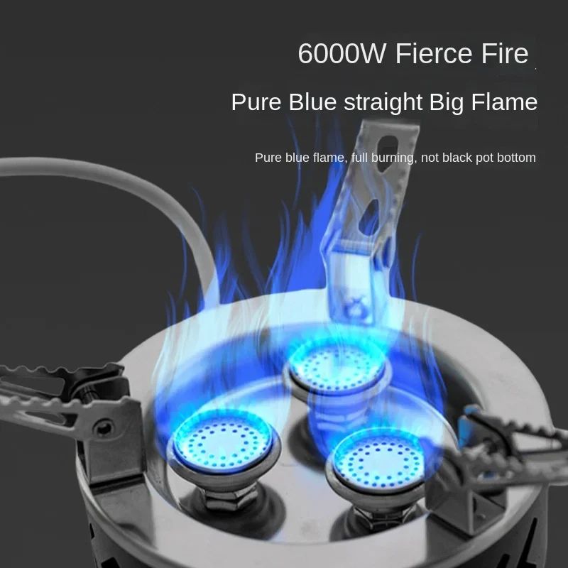 Portable Camping Gas Stove Tourist Burner Cookware For Outdoor Cooking Picnic BBQ Hiking Adventure 3