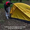 WELLHIKE Lightweight Outdoor Hiking Tent Travel Backpacking Camping Equipment For Sun And Rain Pro 2