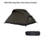 WELLHIKE Lightweight Outdoor Hiking Tent Travel Backpacking Camping Equipment For Sun And Rain Pro 8