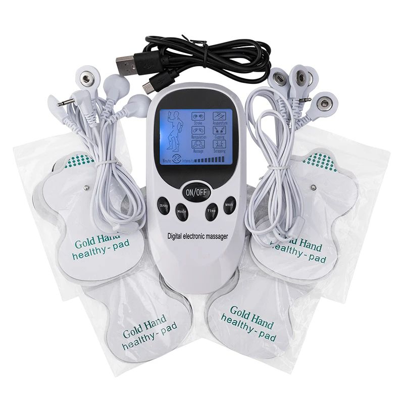 Electric Pulse EMS TENS Unit Massager Digital Muscle Stimulator For Neck Back Shoulder Pain Relief  2