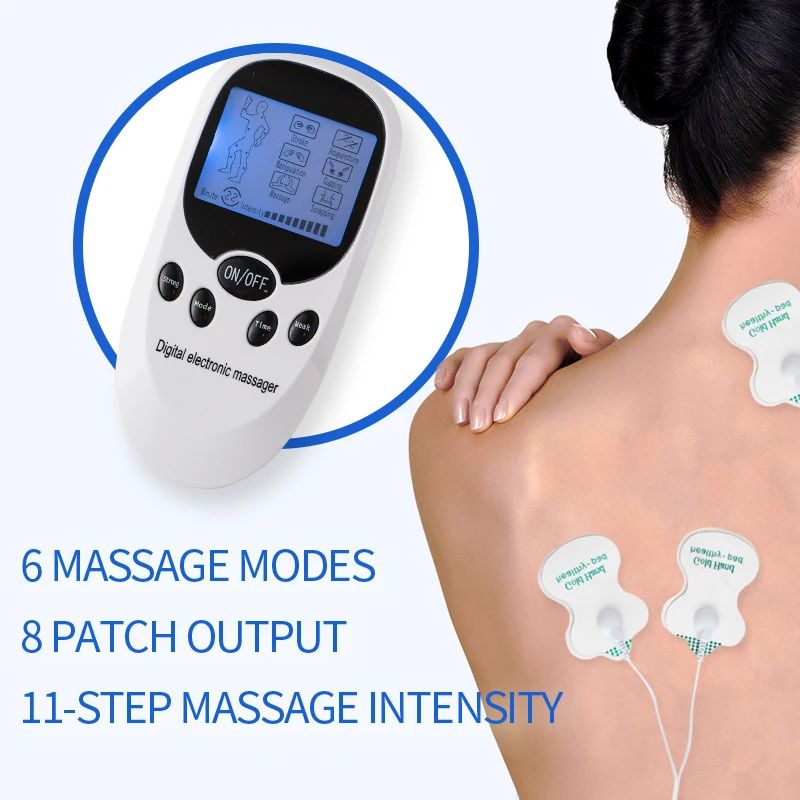 Electric Pulse EMS TENS Unit Massager Digital Muscle Stimulator For Neck Back Shoulder Pain Relief  5