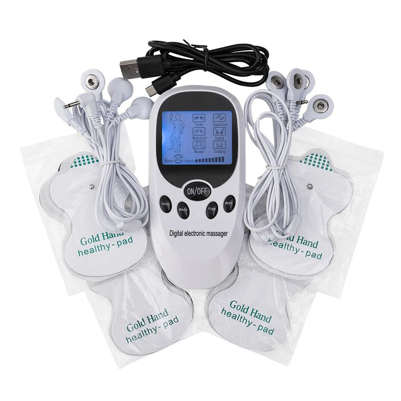 Electric Pulse EMS TENS Unit Massager Digital Muscle Stimulator For Neck Back Shoulder Pain Relief  6