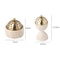 Luxury Travertine Stone Mabkhara Burner Natural Marble Bakhoor Oud Censer With Brass Cover For Ince 1