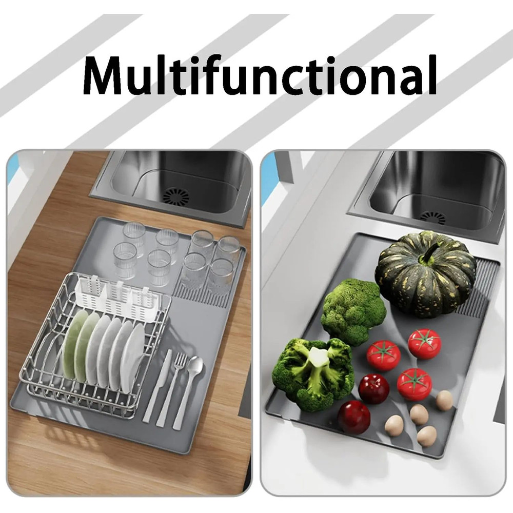 Multi Functional Silicone Coffee Mat Non Slip Bar Countertop Mat For Mess Free Essential Coffee Sta 1