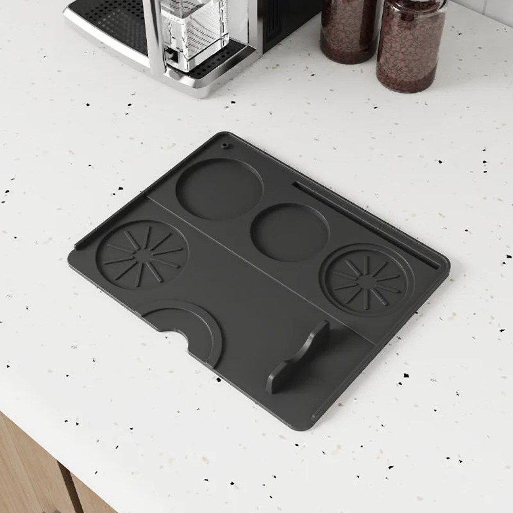 Multi Functional Silicone Coffee Mat Non Slip Bar Countertop Mat For Mess Free Essential Coffee Sta 6