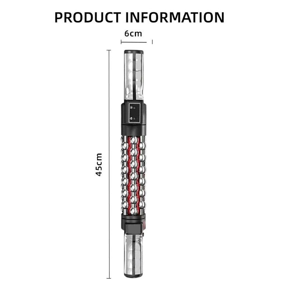 Rotating Roll Massager With Red Light Heat Lymphatic Drainage Massage Device For Full Body Slimming 6