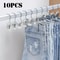 Durable Stainless Steel Clothespins With Hook Laundry Organizer Hanging Clips For Home Travel Clos 0