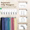 Durable Stainless Steel Clothespins With Hook Laundry Organizer Hanging Clips For Home Travel Clos 2