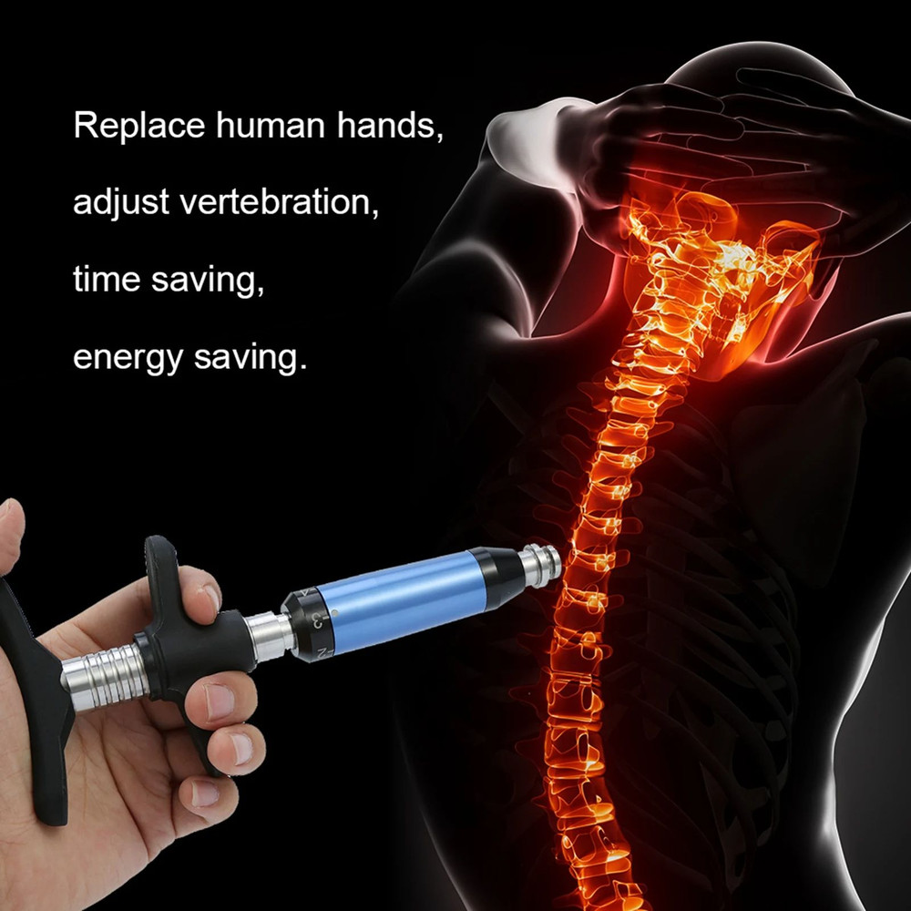 Manual Spine Corrector Chiropractic Adjusting Tool Forth Massager Therapy Device For Back Spine And 1