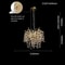 Modern Rectangle Crystal Chandelier Large Gold Branch Hanging Pendant Light For Dining Room Living 10