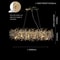 Modern Rectangle Crystal Chandelier Large Gold Branch Hanging Pendant Light For Dining Room Living 13