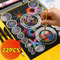 Spirograph Ruler Interlocking Gears Wheels Drawing Tool Educational Scratch Painting Toys For Kids 0