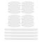 Car Door Handle Bowl Scratch Protectors Invisible Transparent Stickers AntiCollision Silicone Prot 8