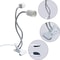 Flexible Gooseneck Desk Lamp Holder 360 Rotating E27 Light Base For SingleDouble Bulb Socket ClipOn 1