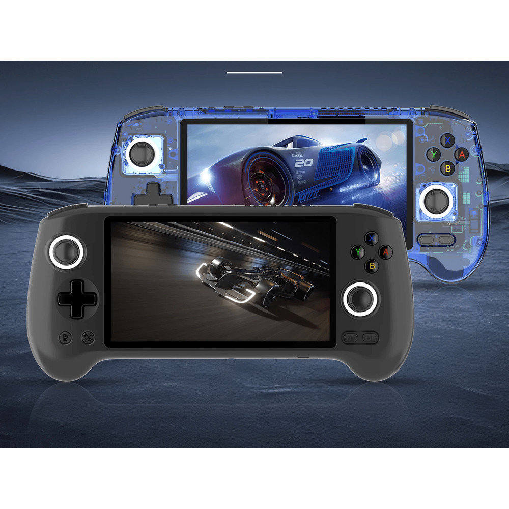 Retro Handheld Game Console ANBERNIC RG556 w 548 AMOLED Unisoc T820 Android 13 5500mAh Batter