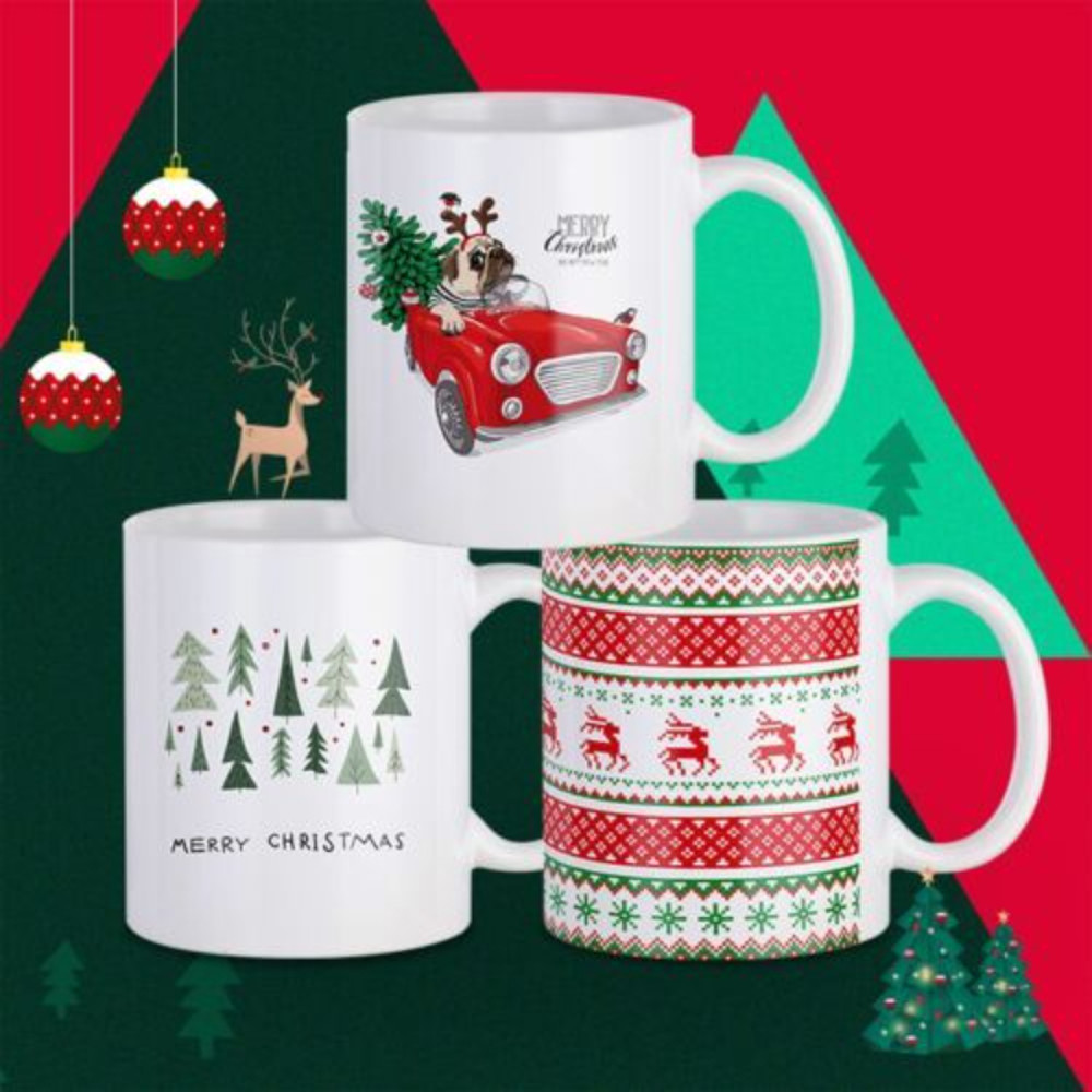 Blank Sublimation Mugs Set OZ Classic Coffee Cups With Handles DIY Latte Mug For Personalized Gifts 0