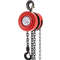 1Ton Manual Chain Hoist With 8FT Fall Chain Red Hook HeavyDuty Puller Block For Lifting 0